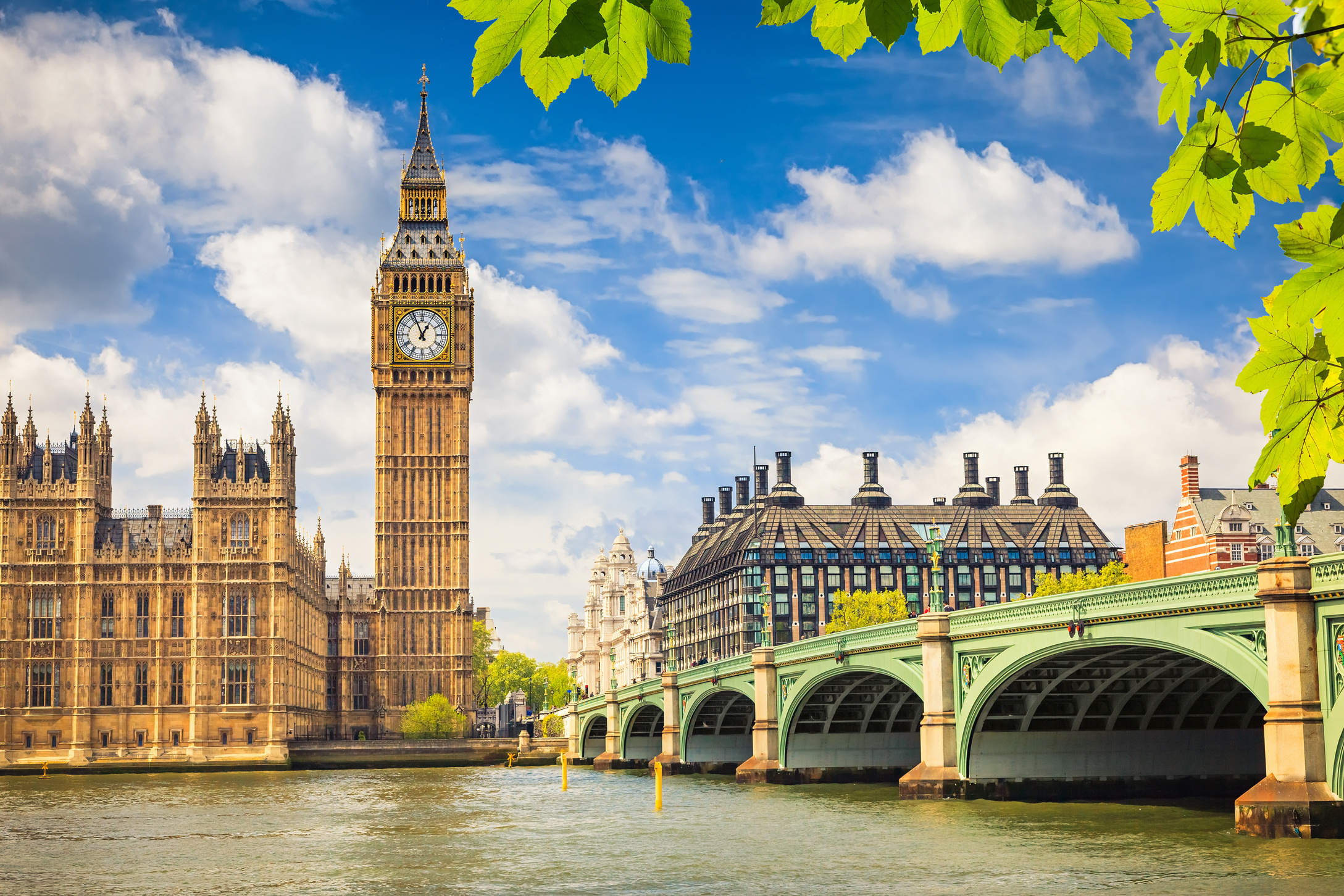 Historic Big Ben in the heart of London