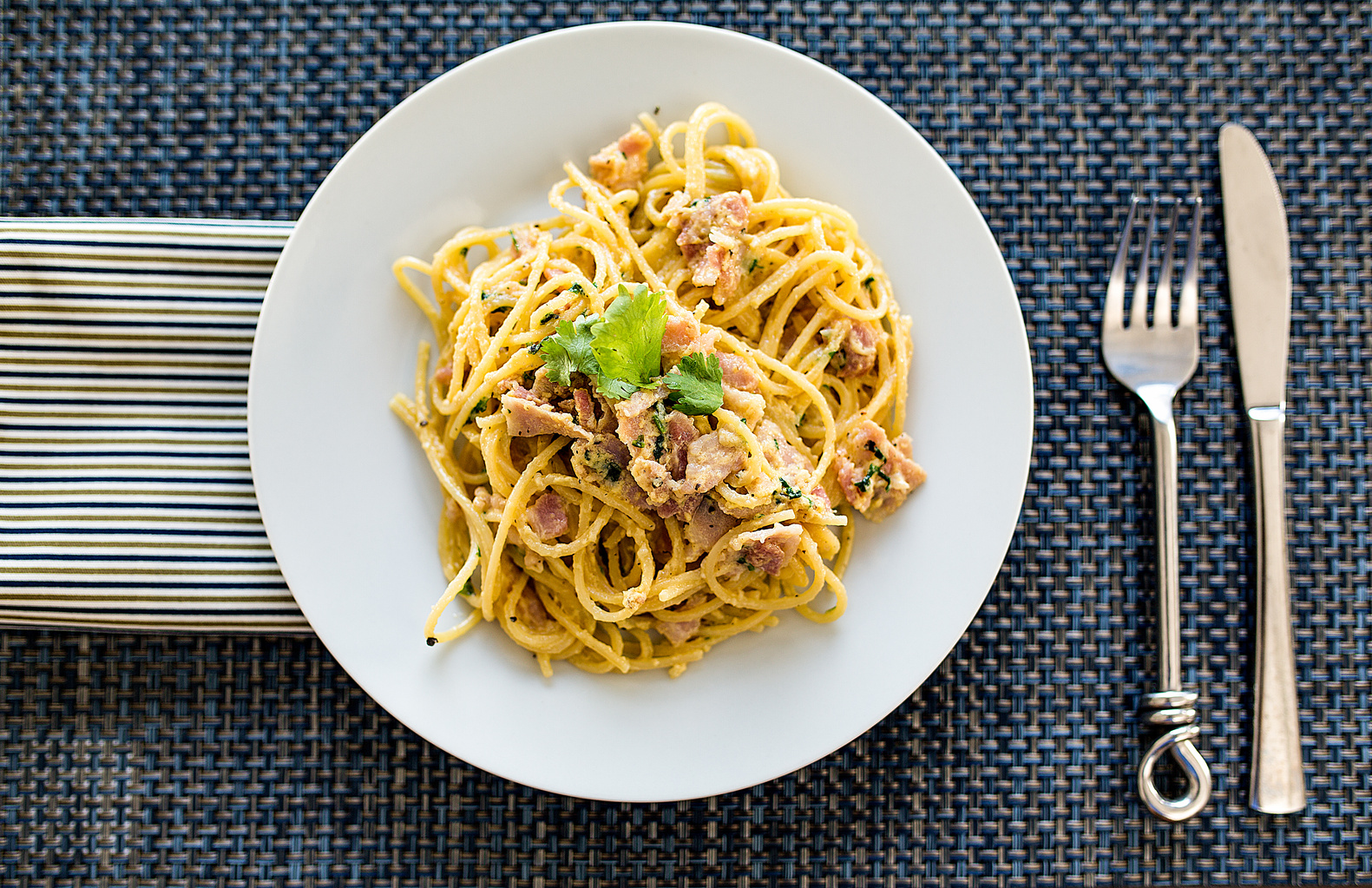 The best spaghetti dish in rome, one of the many delights of restaurants in rome, italy.